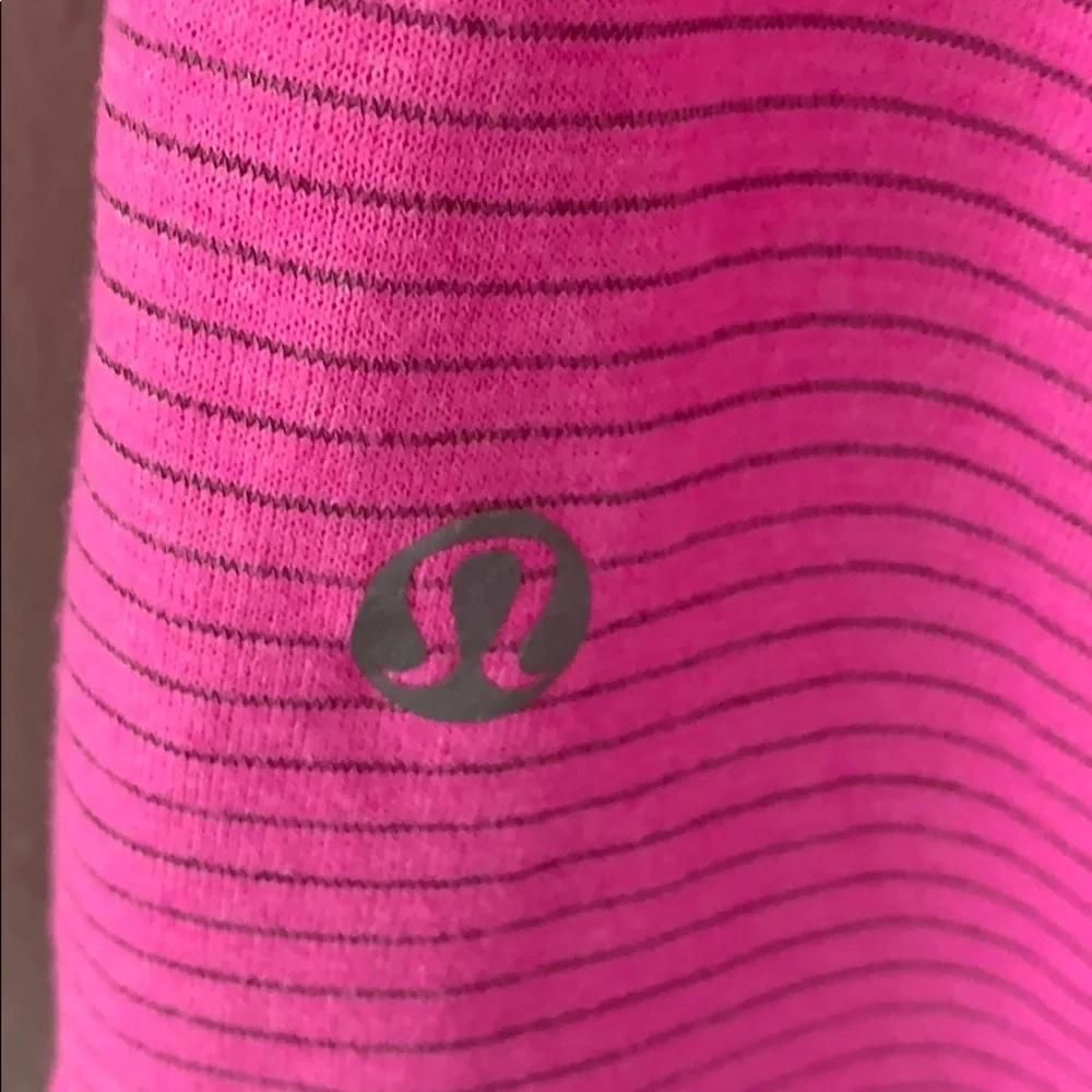 lululemon athletica Hot Pink Racerback Tank Top